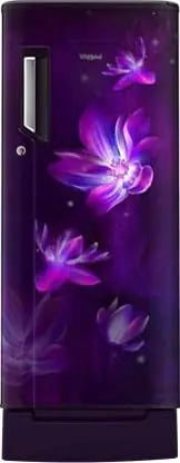 Whirlpool 200 L 3 Star Single Door Refrigerator - 215 IMPC Roy 3S Purple Flower Rain (72113)
