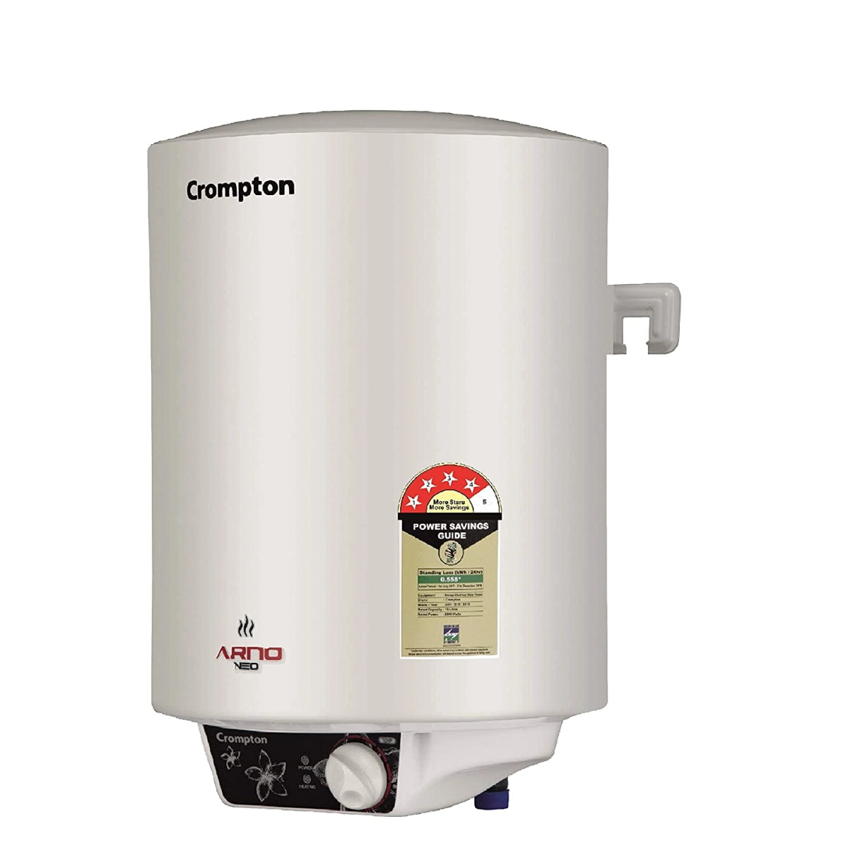 Crompton Arno Neo ASWH-2625 25LTR Water Heater (White)