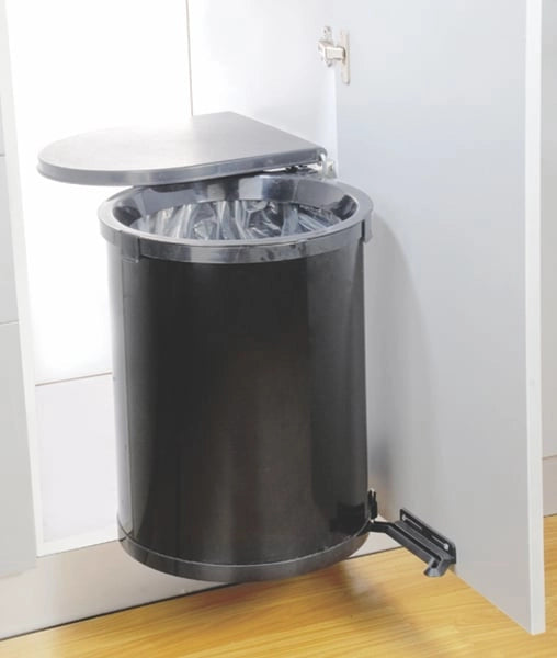 Inox Auto Lid Waste Bin Ms