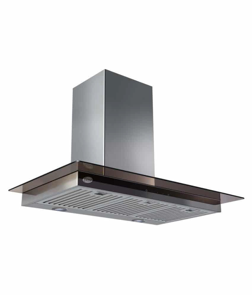 Glen Kitchen Chimney  60 cm Touch sensor 6062 Suction 1250 cm3/h black