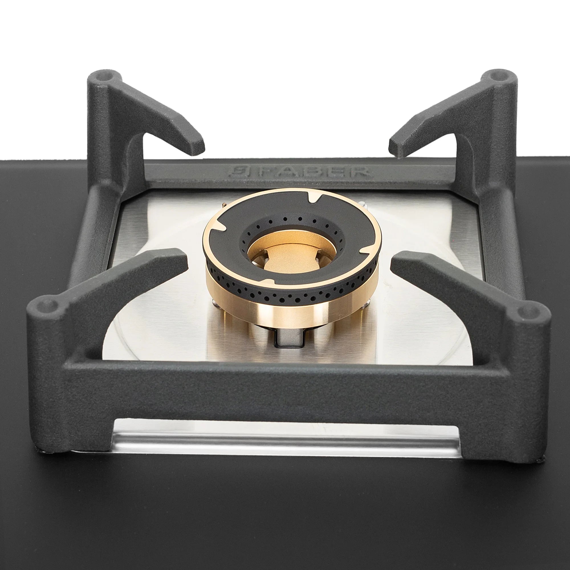 Faber HOB BELLA HT 754 BR 5 Full Brass Burners AI Black 75Cm