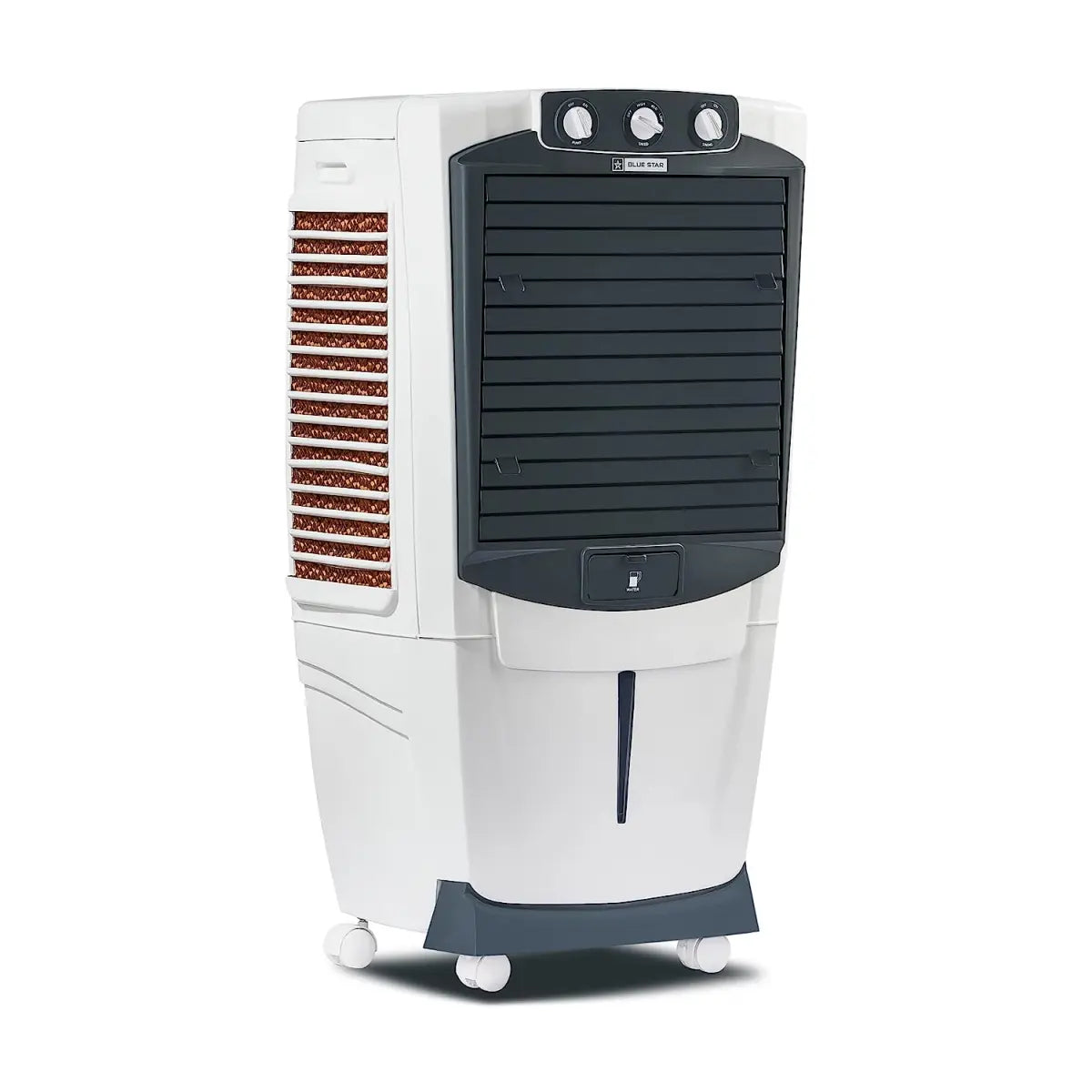 ப்ளூ ஸ்டார் ஆரா (DA60PMC) டெசர்ட் கூலர் 60 லிட்டர் (வெள்ளை &amp; கூல் கிரே)