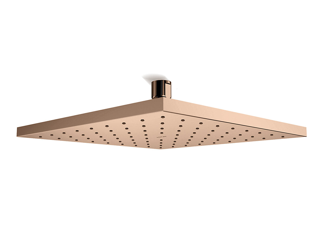 kohker K-18361IN-CL-RGD Katalyst™ air showerhead square 254mm in rose gold