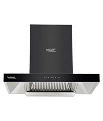 Hindware 75cm Auto Clean Chimney, Black