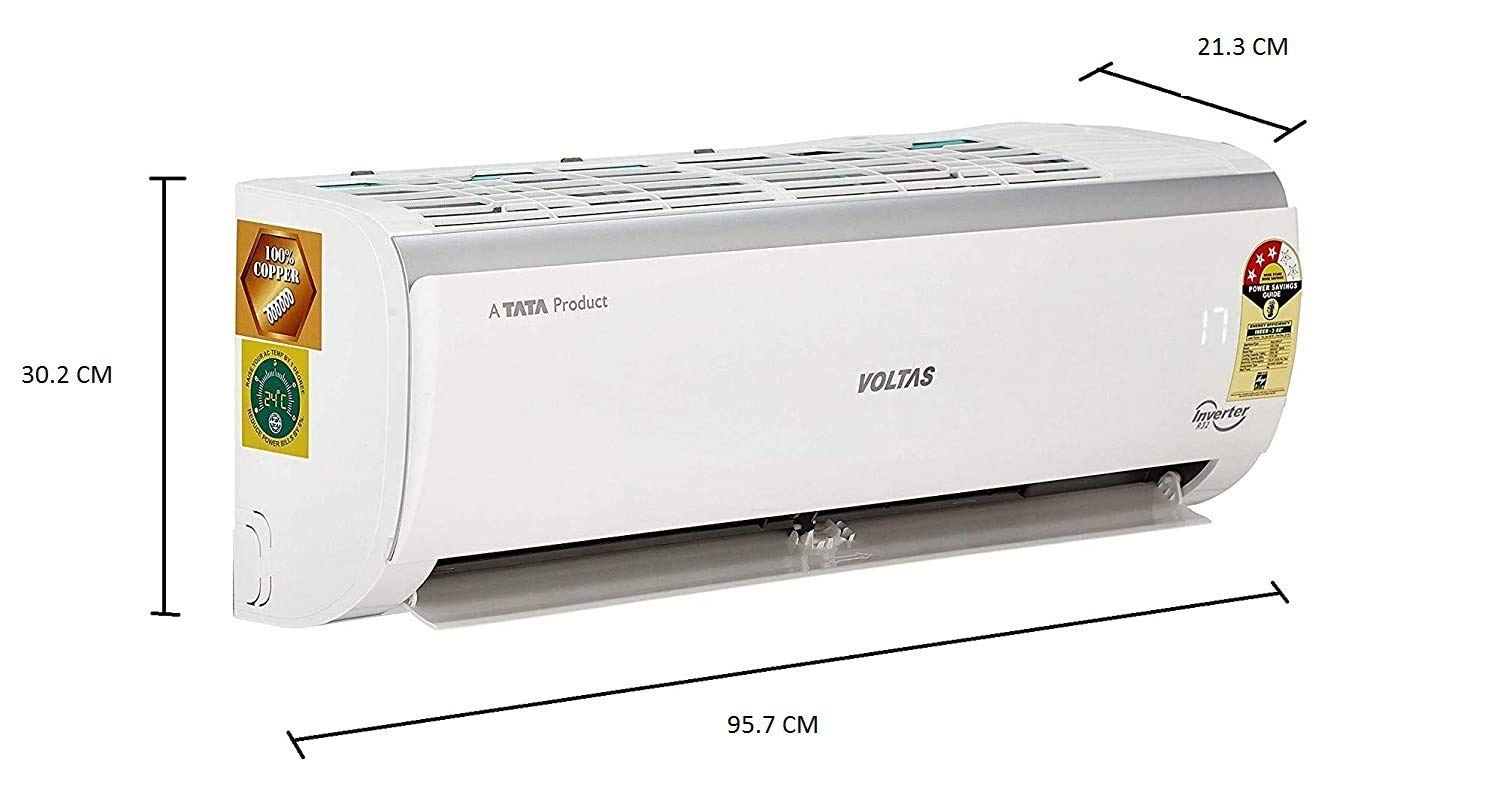 Voltas 1.5 Ton 3 Star Inverter Split AC (Copper SAC_183V_CZTT White)