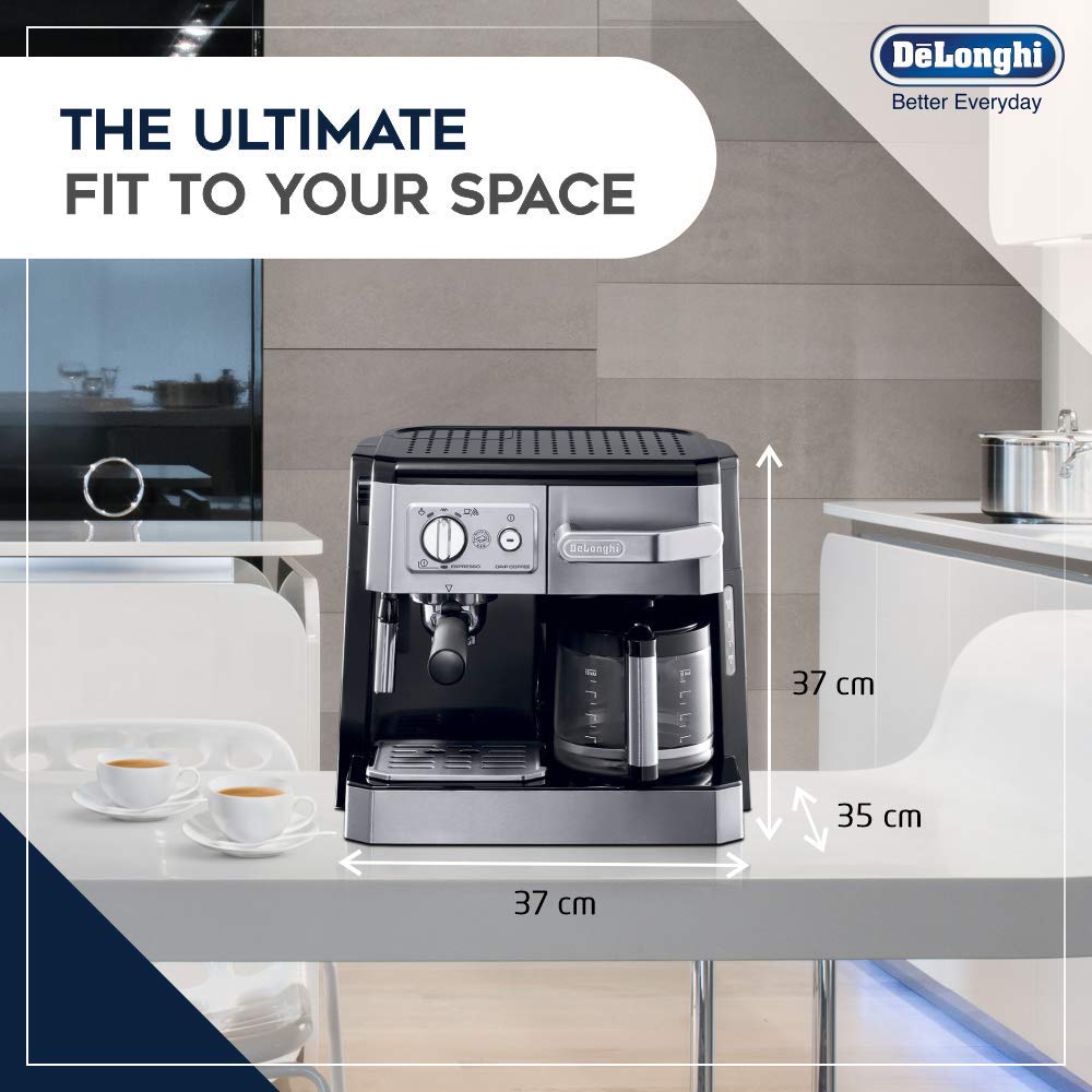 DELONGHI BCO420 1750-Watt Pump and Drip Coffee Maker