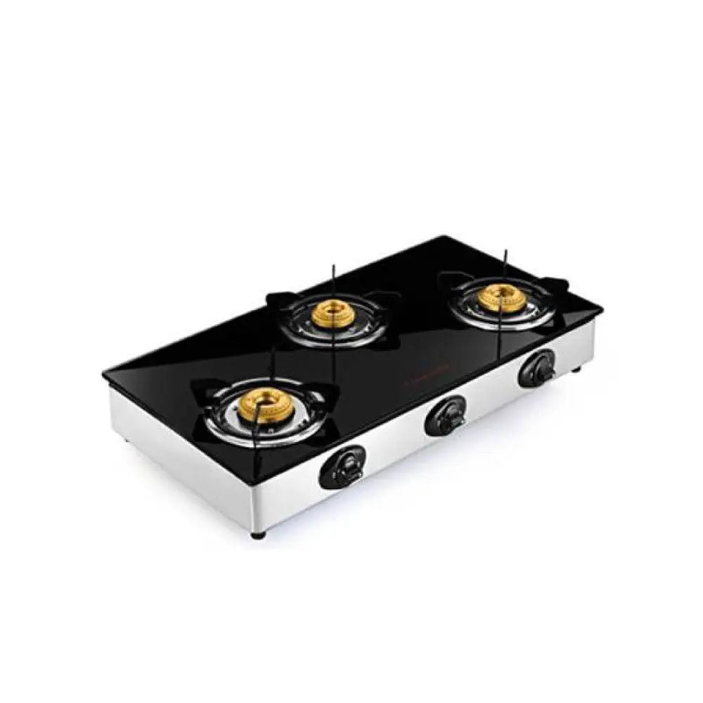 Butterfly Reflection 3B Back Nozzle Glass Top Gas Stove