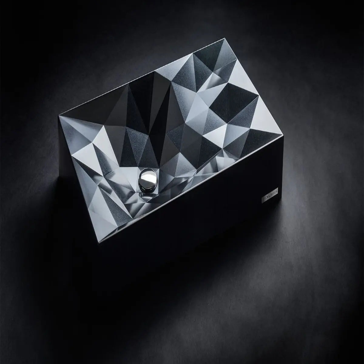 Sternhagen Kristall Black Sani Quartz Basin - 715x415x130mm | Premium Quality & Elegance