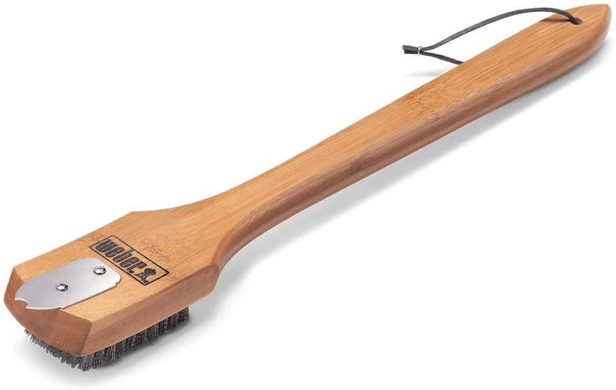 Weber 6464 18-Inch Bamboo Grill Brush