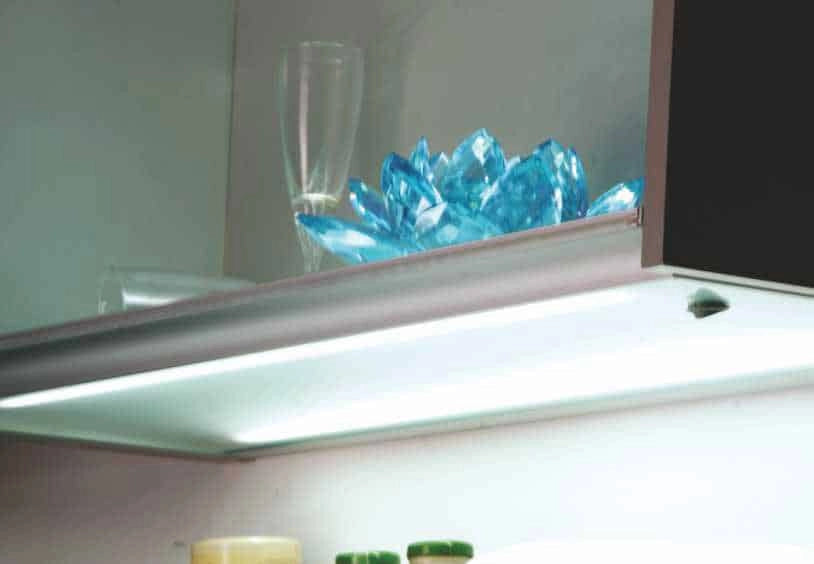 Inox Base Monted Under Cabinet Light