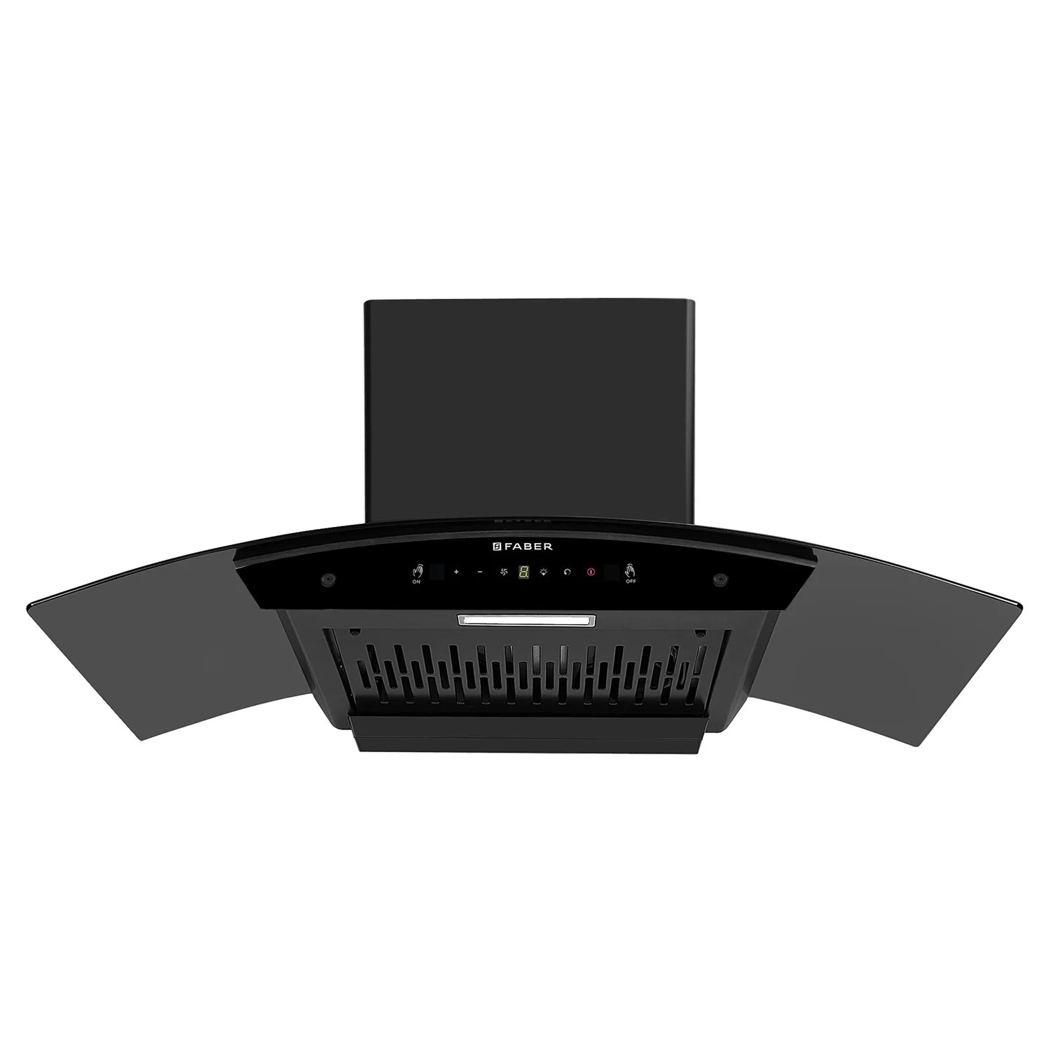 Faber LIBRA BLDC HC SC FL BK IN 90cm Chimney Hood - Efficient & Sleek Design