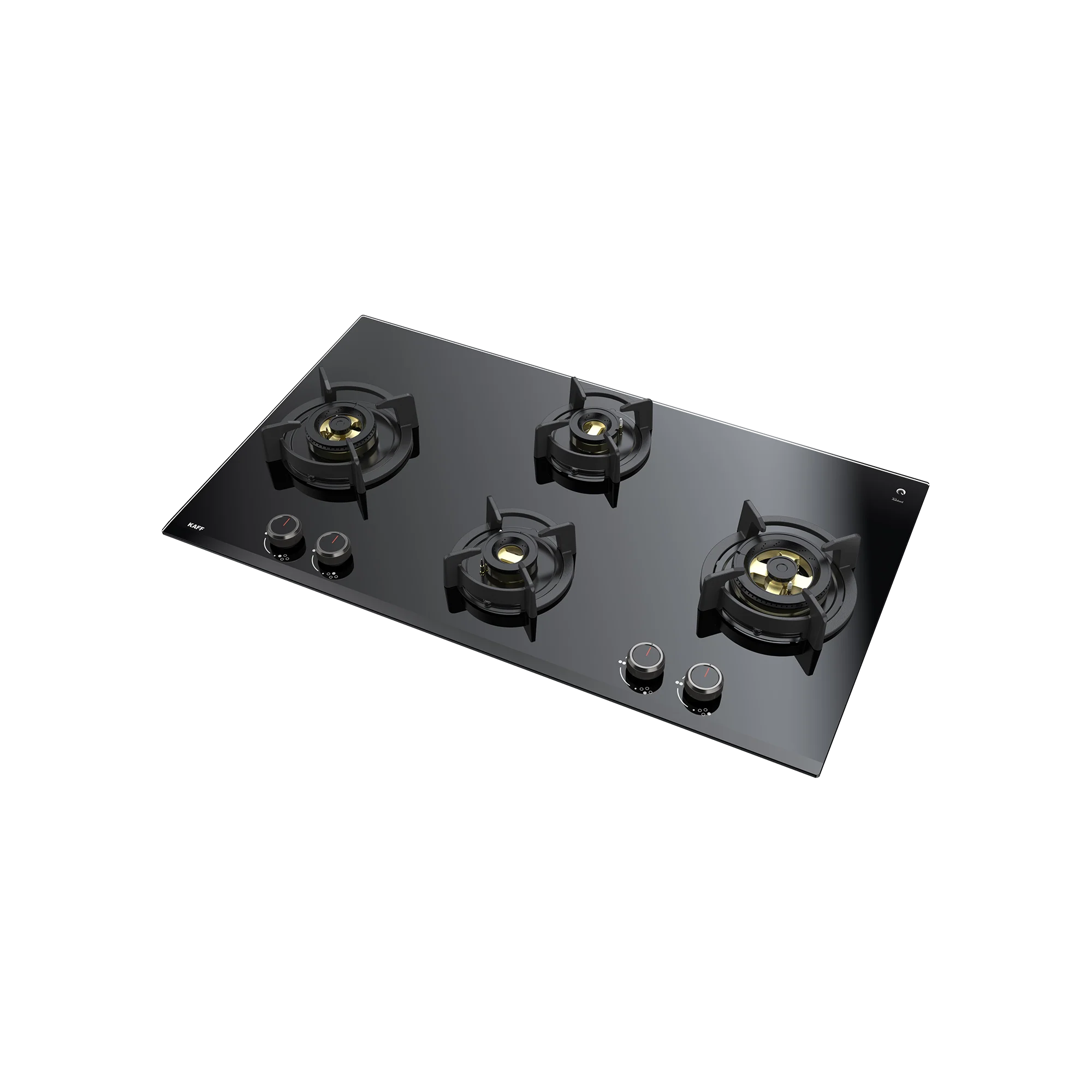 KAFF ASF 94V 4-Burner Glass Top Automatic Hob: Durable Toughened Design