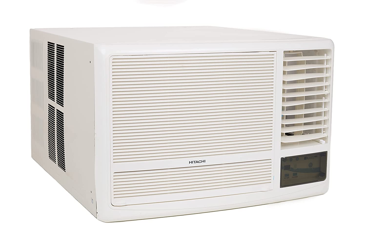 Hitachi 1.5 Ton 3 Star Auto Restart Window AC (100% Copper, Dust Filter, 2023 Model, KAZE PLUS, R32 RAW318HFDOF, White)