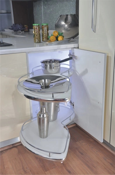 INOX BLANCO S Carousel Corner Units