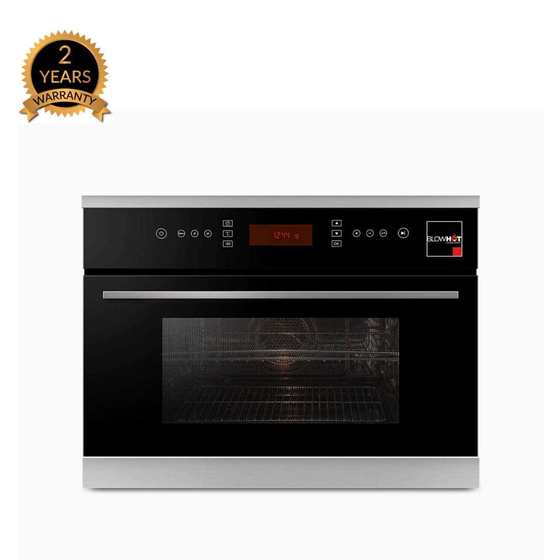 Blowhot Built -IN 67 Litre Electric Oven Toaster and Griller For Modern Kitchen Black