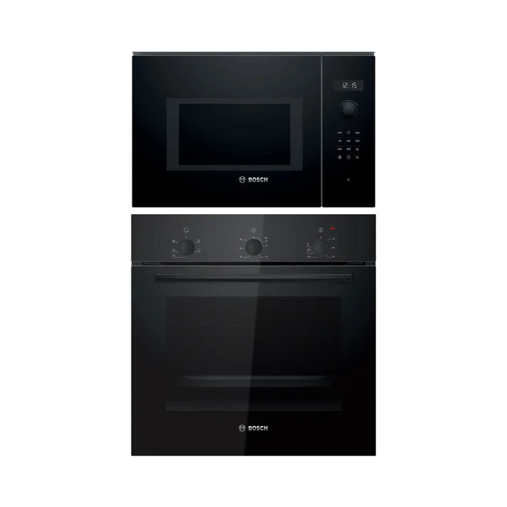 Bosch HBF011BA1I Built-in Oven + BEL554MB0I Built-in Microwave Combo