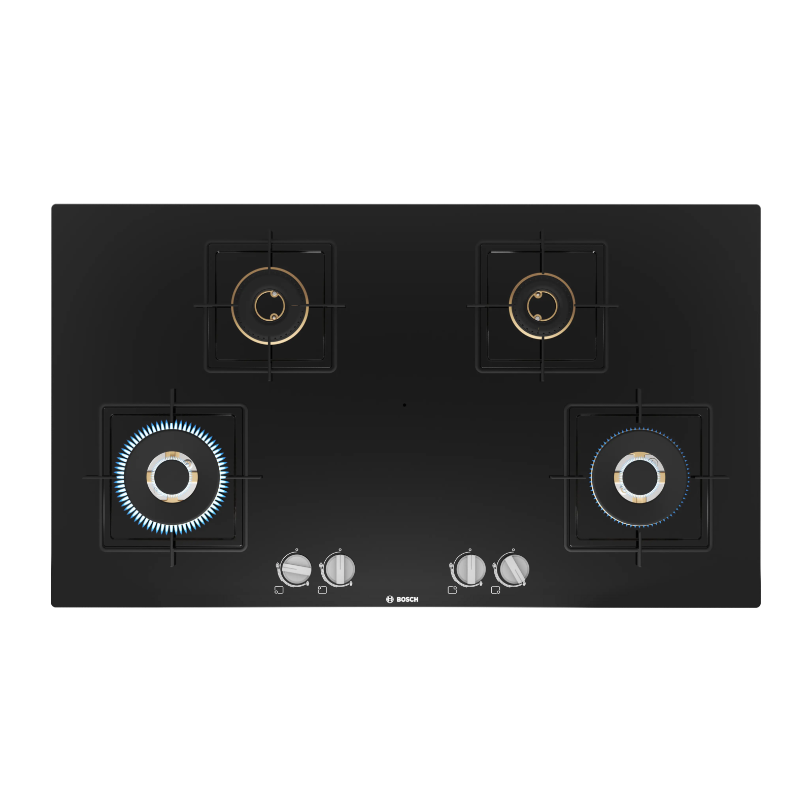 Bosch PNF9B6F10I complete 90 cm four-burner built-in gas hob