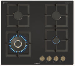 Bosch PNH6B6F21I 60 cm True Brass 2D 4 Burner Built-in Hob