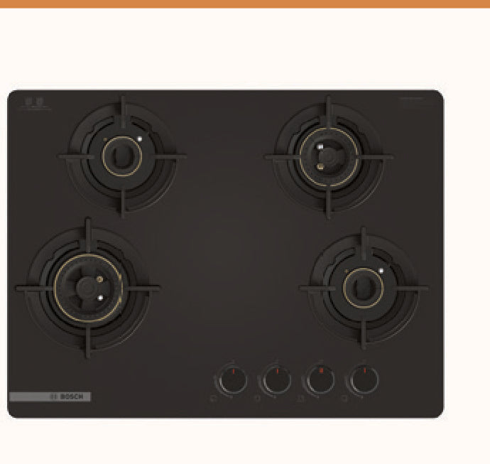 Bosch PNH7O6G20I 70 cm 4-burner built-in gas hob