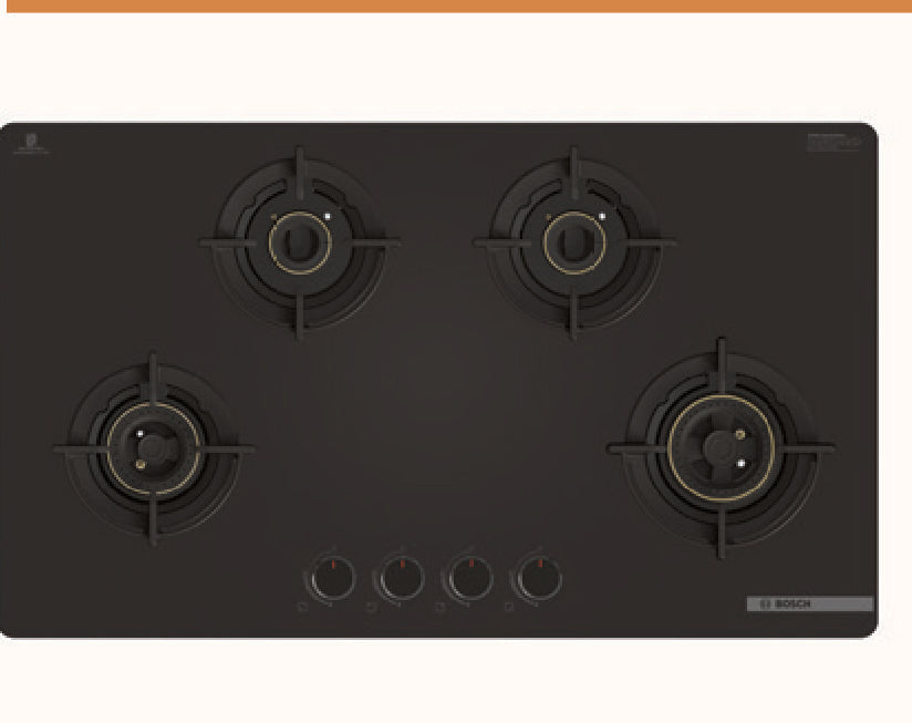 Bosch PNH9O6G20I 90 cm four-burner built-in gas hob