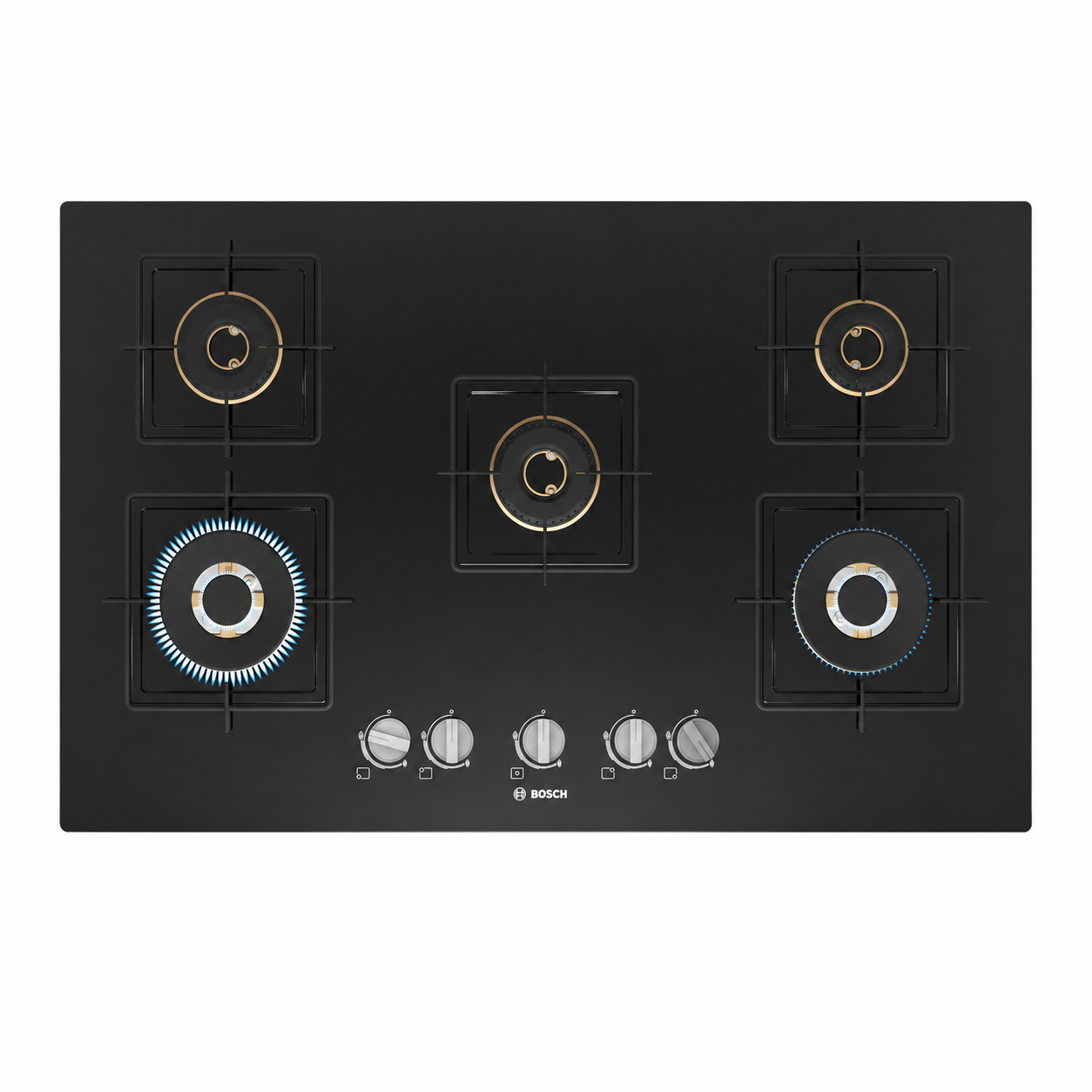 Bosch PNV9B6F10I complete 90 cm five-burner built-in gas hob