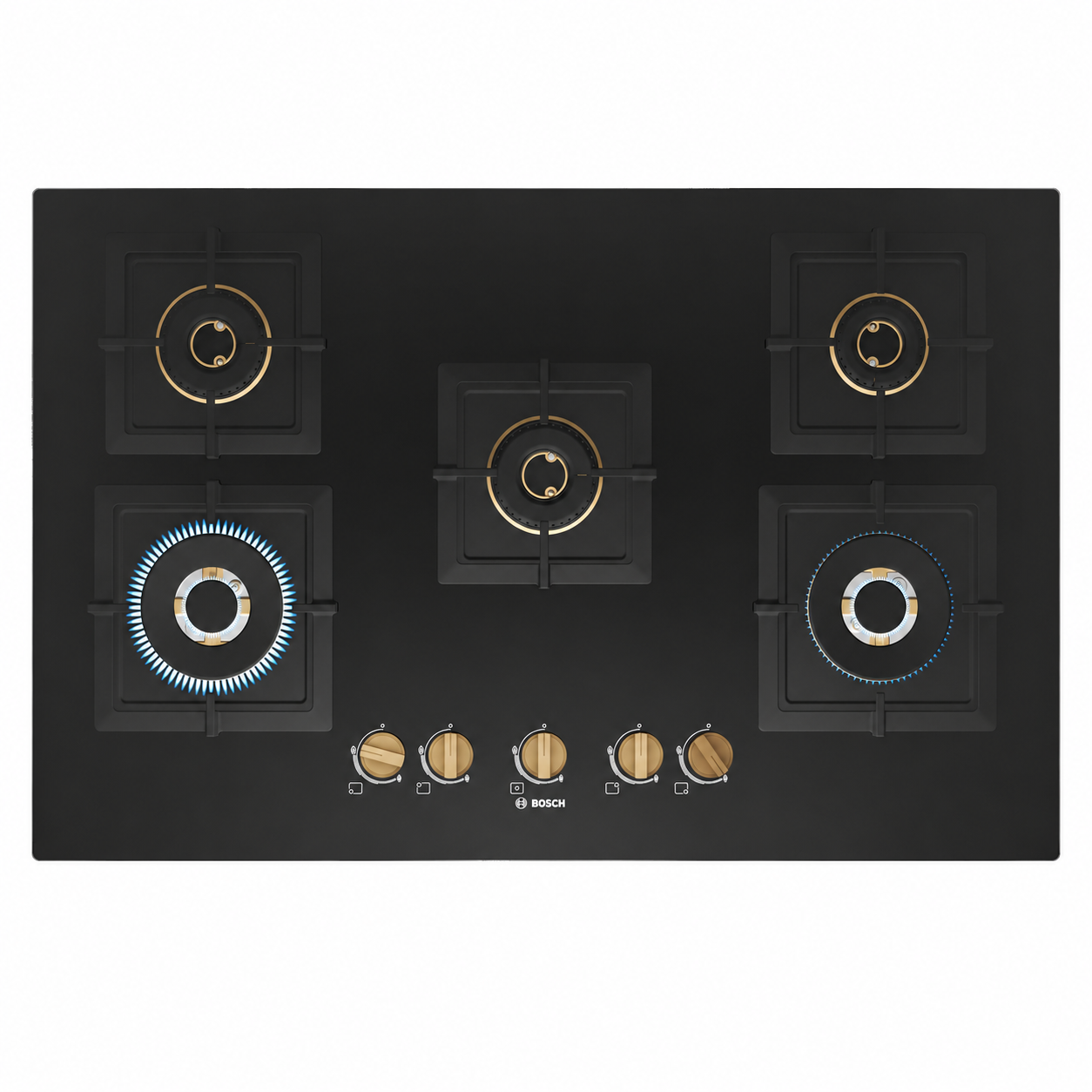 Bosch PNV9B6F20I complete 90 cm five-burner built-in gas hob