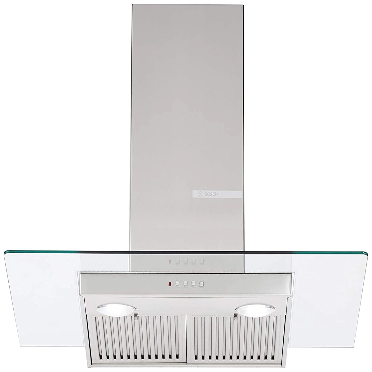 Bosch 90cm Chimney DWG098D50I, 350W Powered Motor, Baffle filters, Push Control, Stainless steel)