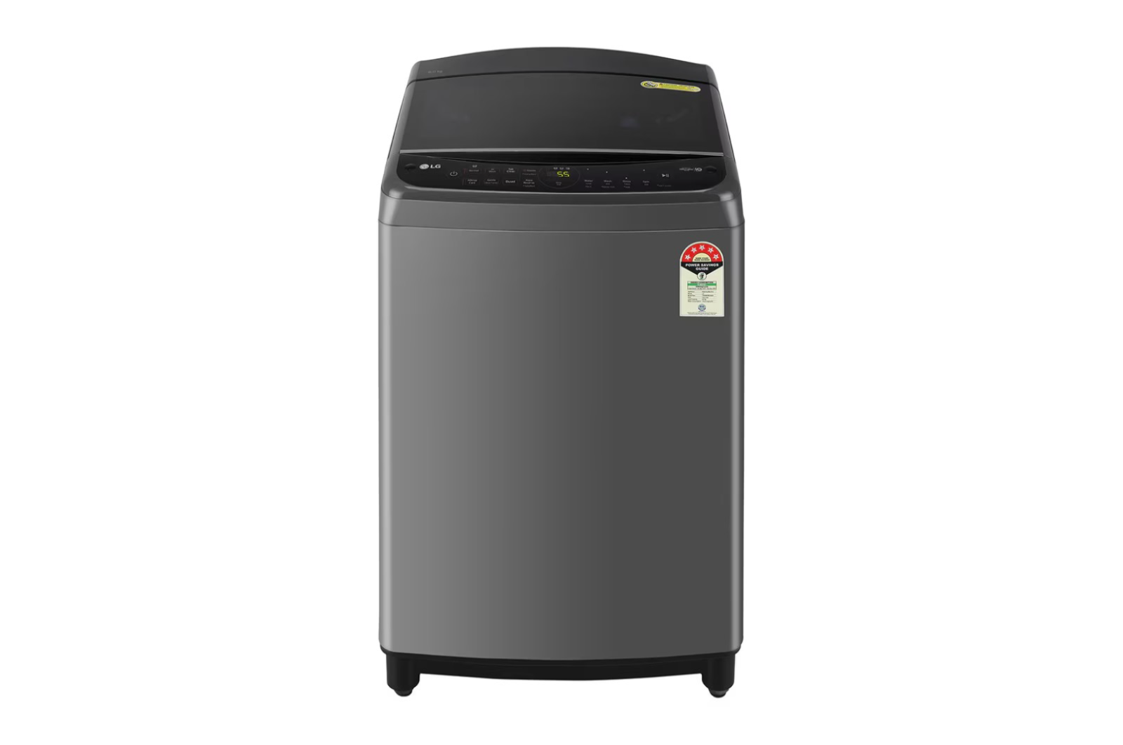 LG 8Kg Top Load Washing Machine THD08SPM AI Direct Drive In-built Heater Middle Black