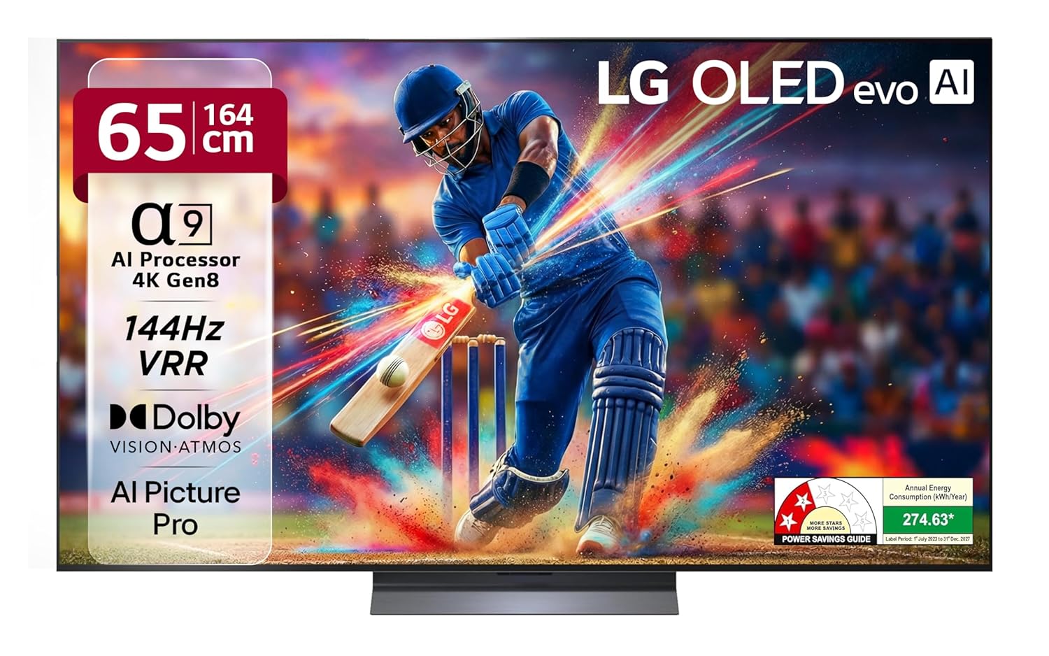 LG 65 OLED evo C5 AI Series 4K Ultra HD Smart TV OLED65C56LA (3840 x 2160) with webOS