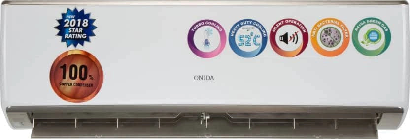 Onida 1 Ton 2 Star (2018) Split AC (Copper, SA122GDR, Grandeur)