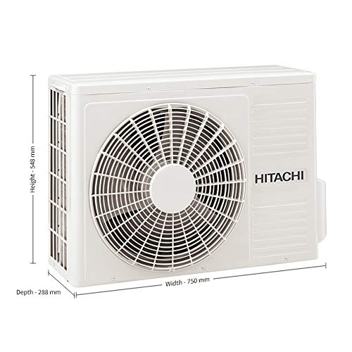 Hitachi Split Ac - 1.5 Ton Kiyora 5200Fx I Fresh Inverter - R32 - RSRG518FFEO (Gold)