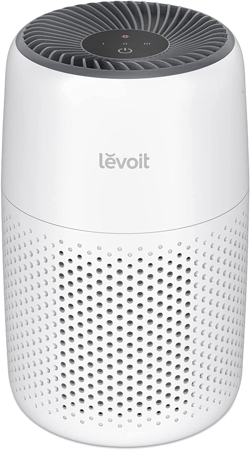 LEVOIT Core Mini Air Purifier - 183 Sq Ft Coverage, H13 True HEPA Filter, Removes Pollutants
