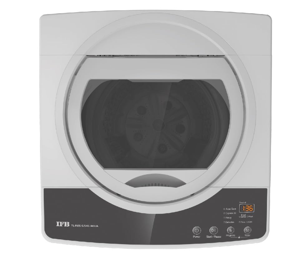 IFB 6.5KG Top Load Washing Machine (‎TL RES 6.5 kg Aqua, Light Grey)