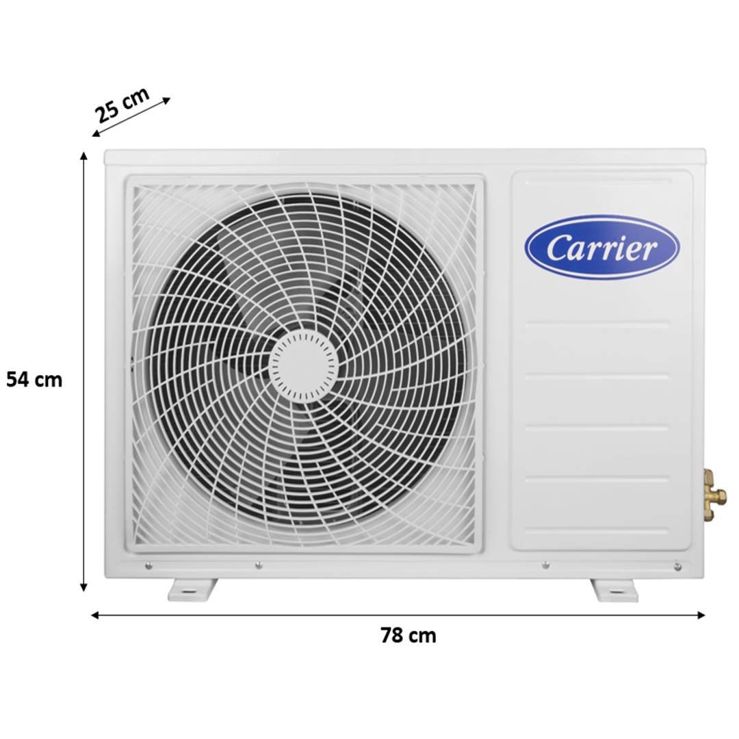 कैरियर 1.5 टन 3 स्टार स्प्लिट एसी CAI18EK3R30F0 ESKO NEO-i इन्वर्टर R32 सफ़ेद