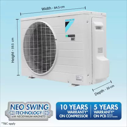 Daikin FTKR60TV16U 1.8 Ton Inverter 5 Star (Hearing Sense, WiFi Series) Split Air Conditioner
