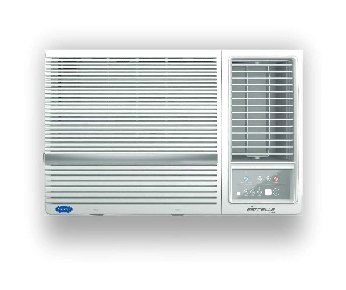 Carrier 3 Star Copper, Estrella Neo Window AC - 1.5 Ton ( White)