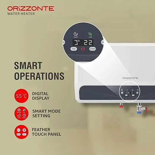 Havells Orizzonte 25 litre 4 Star Water Heater vertical White