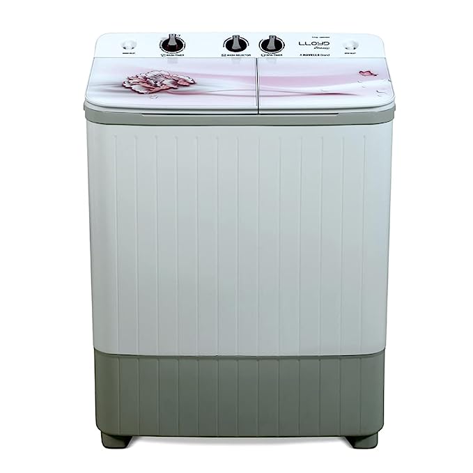 Lloyd 6.5 Kg Semi Automatic Top Loading Washing Machine (LWMS65HE1)