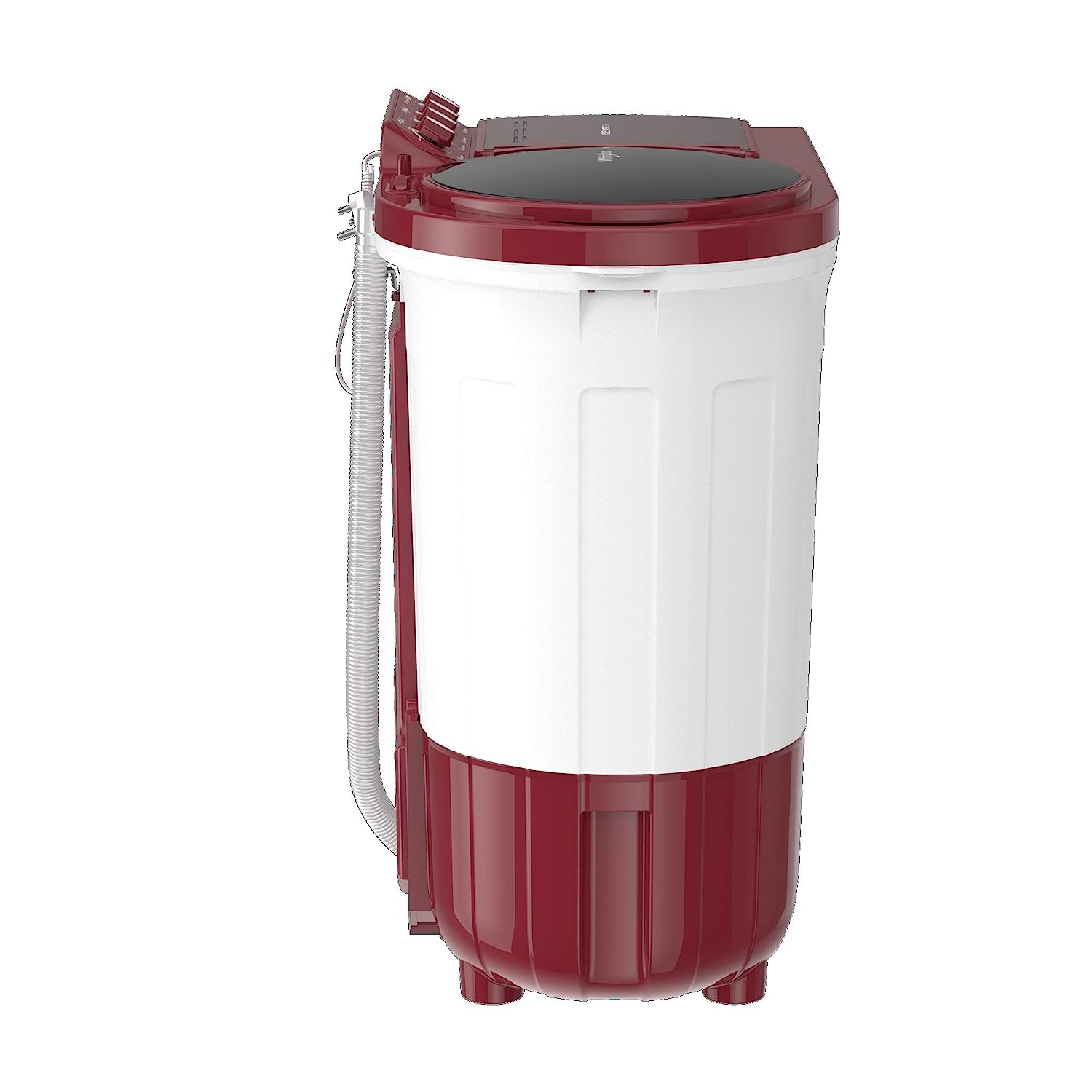 Whirlpool 8.5 Kg Semi-Automatic Top Loading Washing Machine (ACE 8.5 SUPERSOAK (CORAL RED) (5YR), Coral Red)