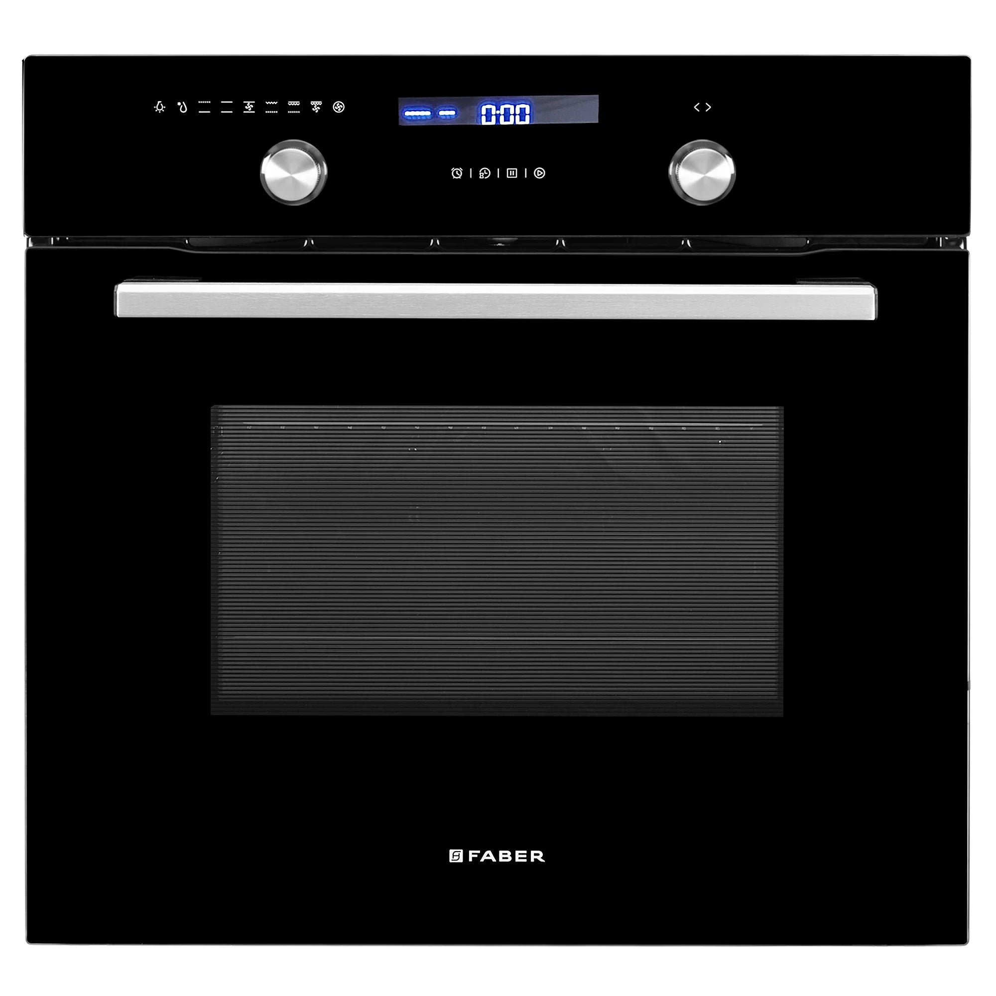 FBIO 75L 9F BK Built-In Oven: 75L Capacity, 9 Functions, Black Finish
