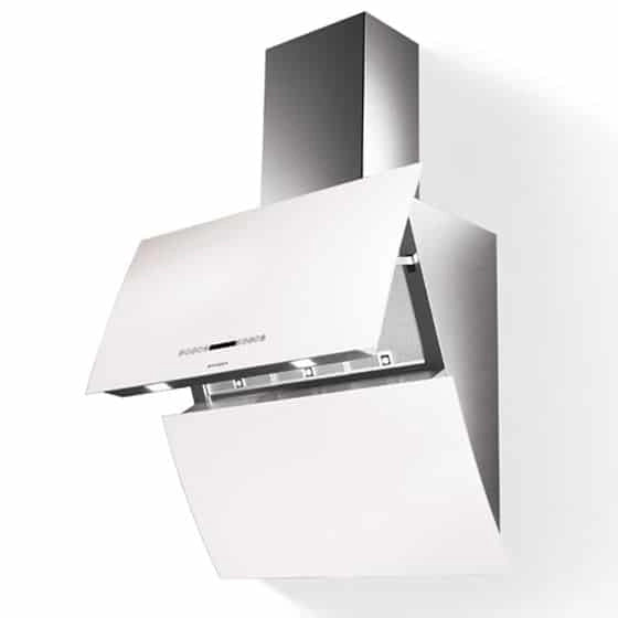 Faber HOOD MIRROR PLUS WH TC LTW 90 cm chimney