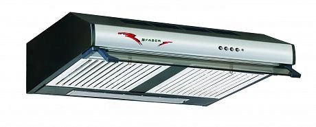 Faber Cooker Hood CLEO 700 PB BK LTW 60 Chimney