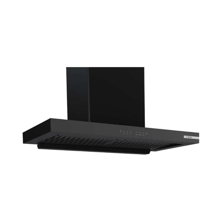 Bosch DWB98IJ60I 90cm Chimney + PNF9B6F20I 90cm 4 Brass Burner Hob Combo