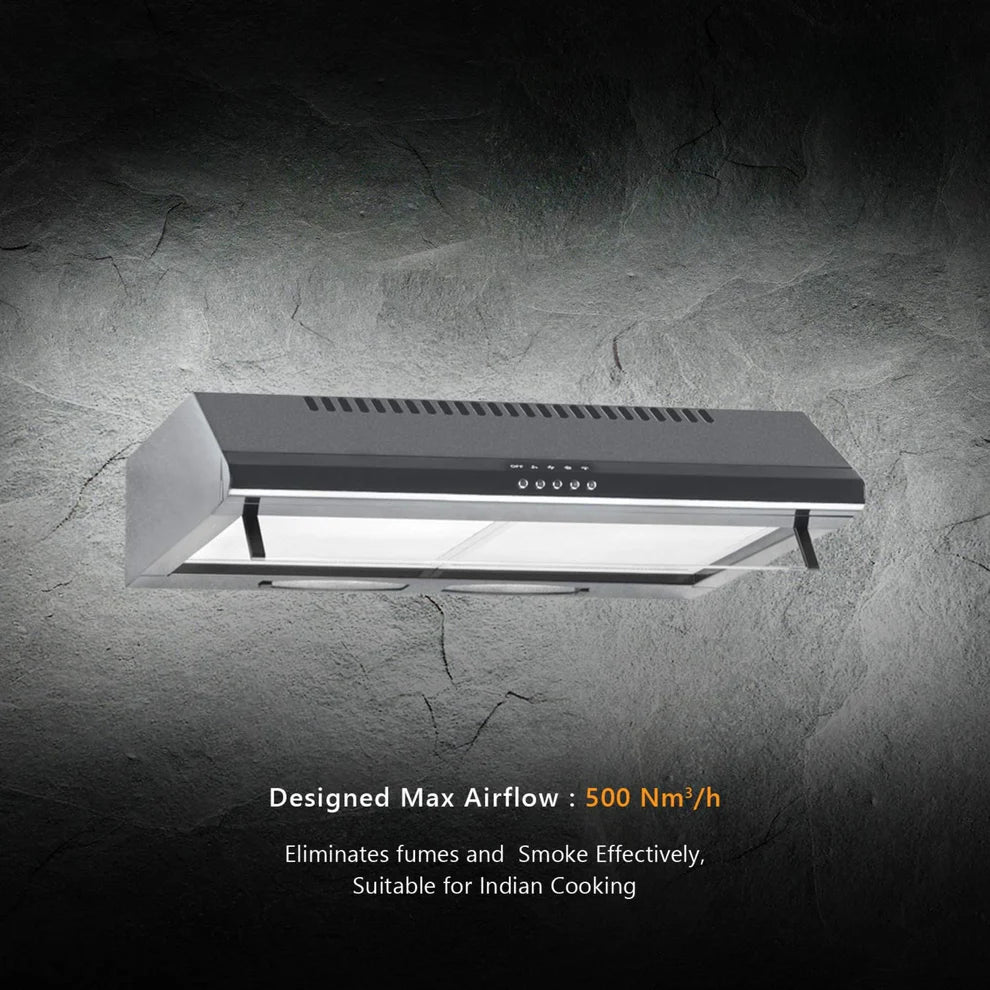 Kaff Theme MX 60 Cm Kitchen Chimney