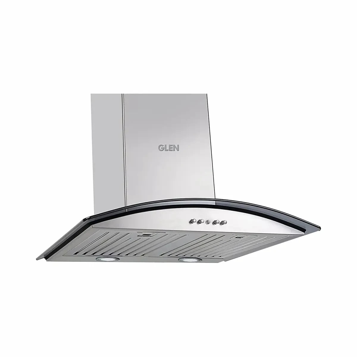 Glen Kitchen Chimney 6071 60 cm Stainless Steel, Baffle Filter, Airflow, 1250 m3/h