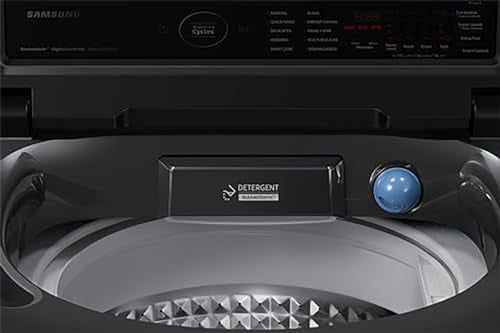 Samsung 8 kg, 5 star, Ecobubble, Super Speed, Wi-Fi, Digital Inverter, Fully-Automatic Top Load Washing Machine (WA80BG4546BDTL, Versailles Gray)