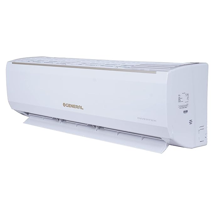 OGeneral 1.5 Ton 3 Star Split Inverter Air Conditioner ASGA18CLWA-B, White