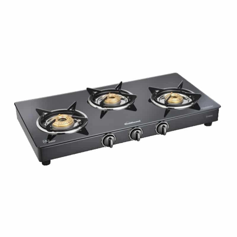 Sunflame 3 Burner (3B) Classic BK Auto Ignition