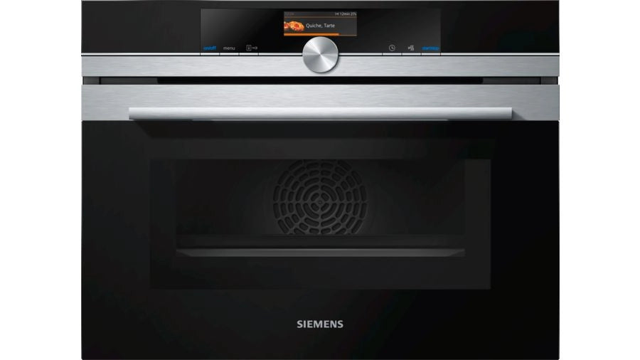 Siemens Built-in compact combination microwave oven 45 l Stainless steel CM676GBS1