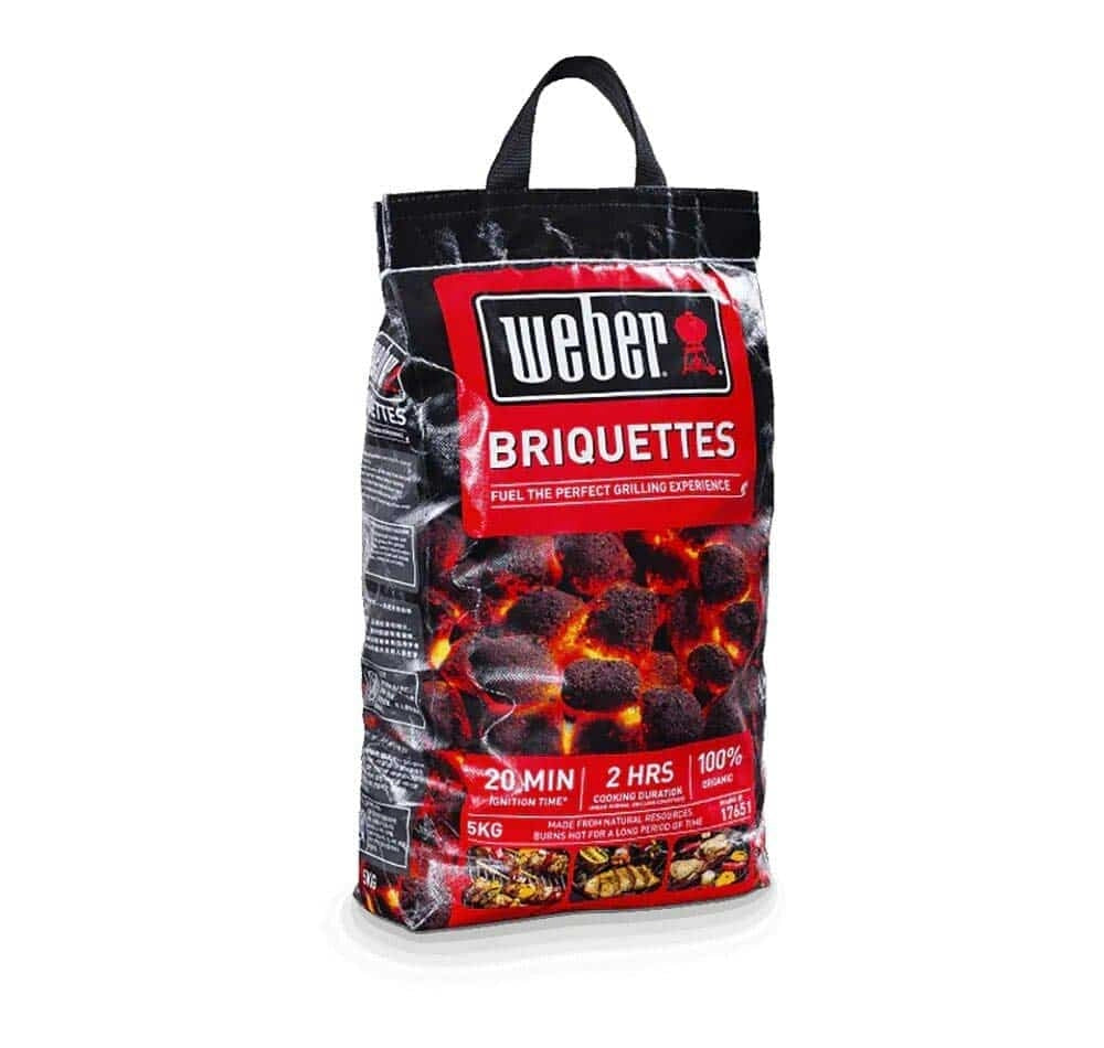 Weber Coconut Shell Charcoal Briquettes (5kg)